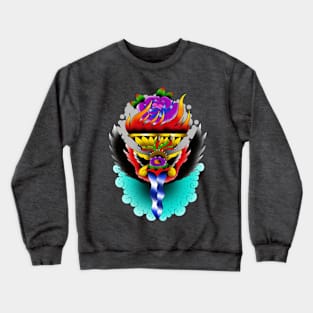 Winged torch dagger shirt Crewneck Sweatshirt